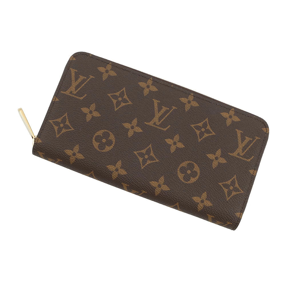 Louis Vuitton Monogram Zippy Wallet Long Round Zipper